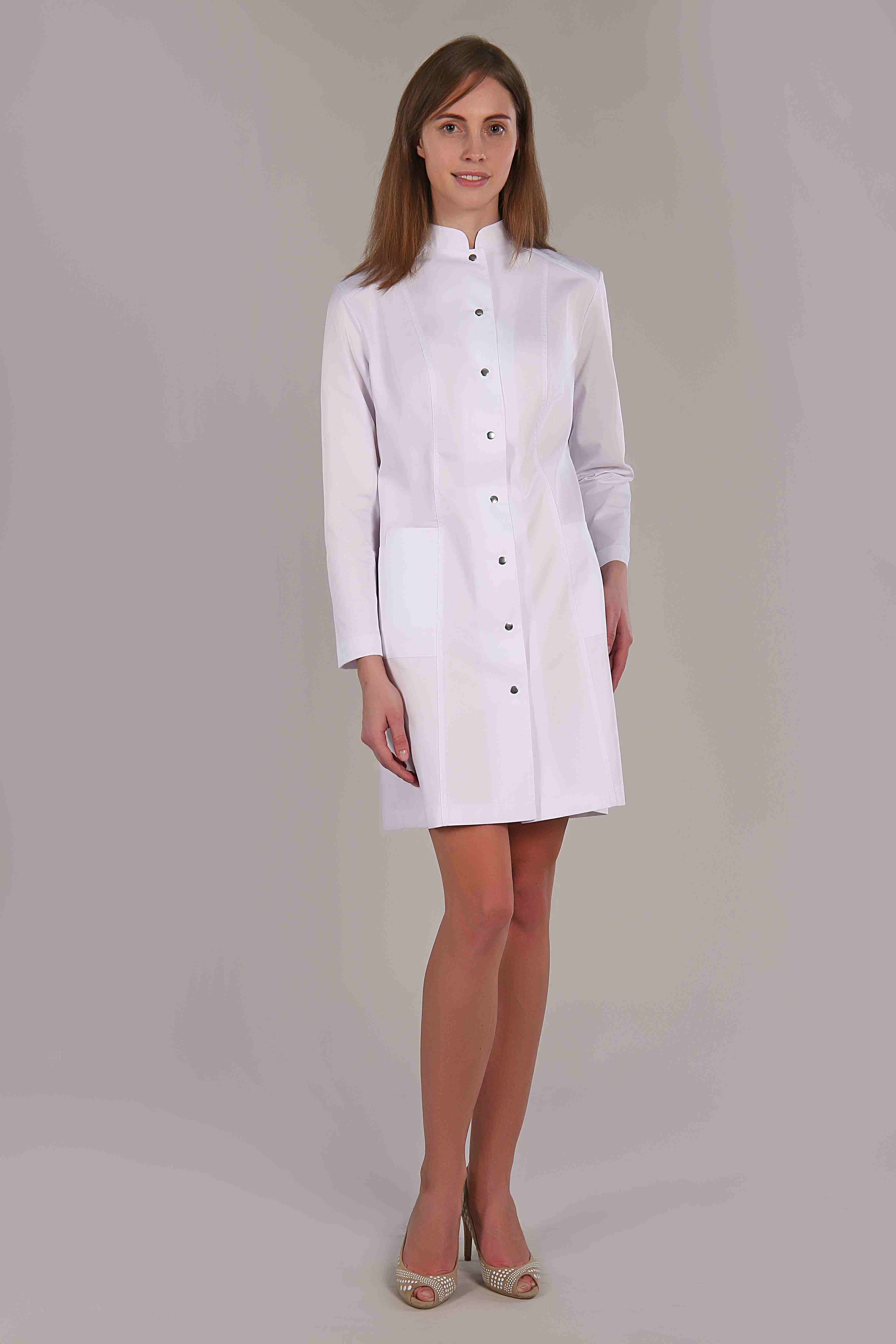 Халат медицинский женский. Халат медицинский жен. Халат медицинский длинным рукавом. Халат медицинский 64 размер , сатори. Медицинский халат с длинным рукавом.