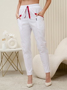 Брюки медицинские жен. М-309-0 ткань Элит-145/Стрейч