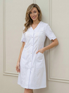 Халат медицинский жен. М-071 Элит-145/Стрейч