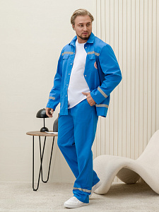 Костюм скорая помощь муж. М-104-24 ткань Элит-145/Стрейч