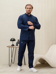 Костюм медицинский муж. М-178-63 ткань Элит-145/Стрейч