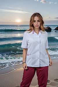 Костюм медицинский жен. М-140-0/14 ткань Тиси