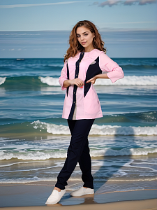 Костюм медицинский жен. М-129-34/63 ткань Тиси