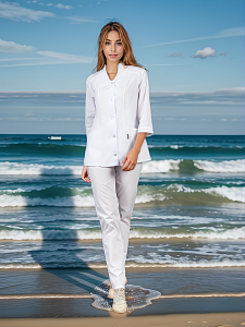 Костюм медицинский жен. М-123 ткань Тиси