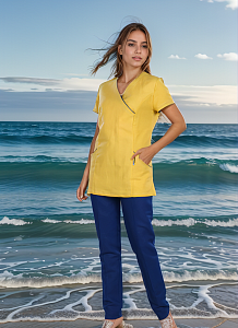 Костюм жен. М-185 ткань Полулен РАСПРОДАЖА