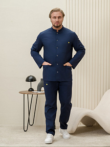 Костюм медицинский муж. М-178-63 ткань Элит-145/Стрейч