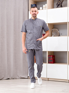 Костюм медицинский муж. М-177-73 ткань Элит-145/Стрейч