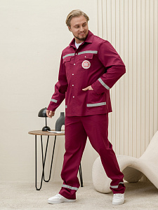 Костюм скорая помощь муж. М-104-14 ткань Элит-145/Стрейч