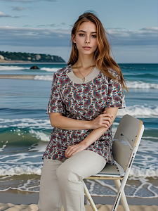 Костюм медицинский жен. М-160 ткань п/Лен