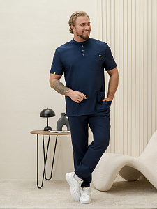 Костюм медицинский муж. М-149-63 ткань Вискоза/Стрейч