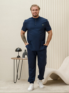 Костюм медицинский муж. М-149-63 ткань Вискоза/Стрейч