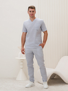 Костюм медицинский муж. М-148-05 ткань Рогожка