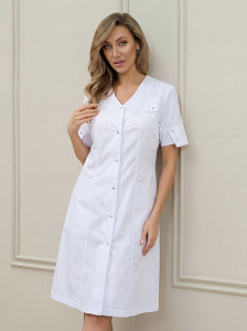 Халат медицинский жен. М-071 Элит-145/Стрейч