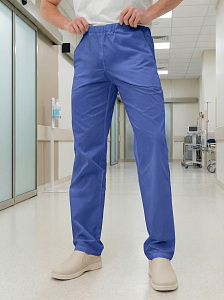 Брюки медицинские муж. Цветные М-303 ткань Элит-145