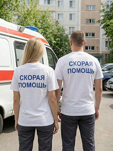 Футболка скорая помощь М-204-0